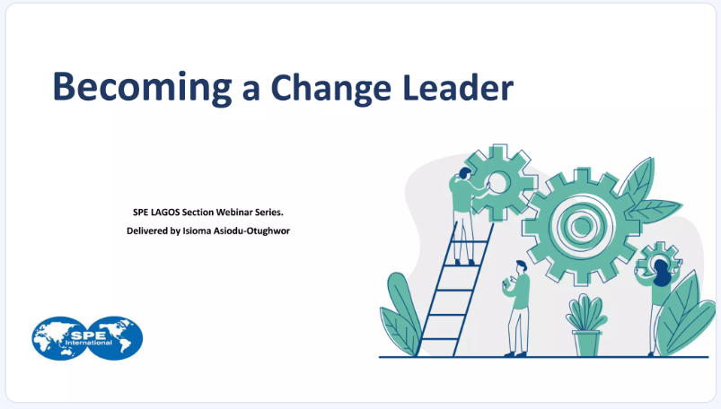 becoming a change leader - Isioma Asiodu-Otughwor
